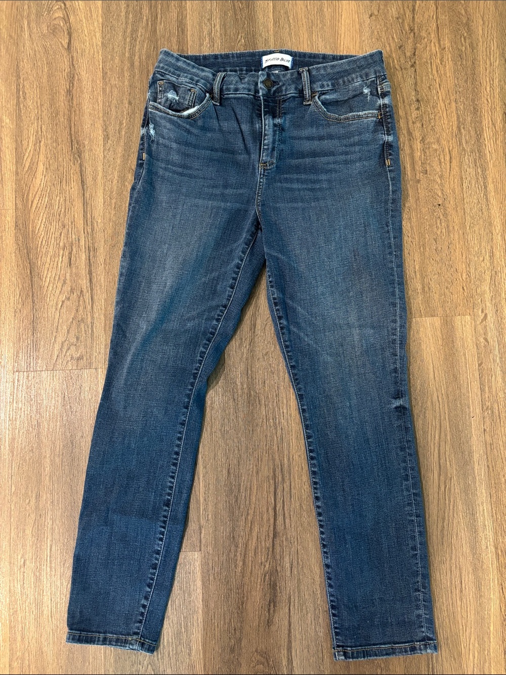 Studio Blue Skinny Jeans - Stretch Slim Fit